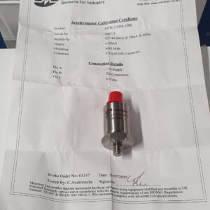 Monitran MTN/1185M-1000 Vibration Transmitter. New OpenBox